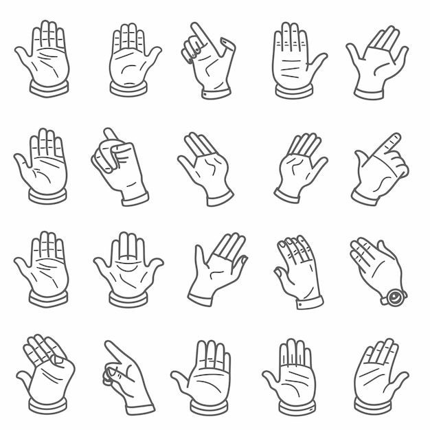 Hand_gestures_line_iconsHandshake_Clapping