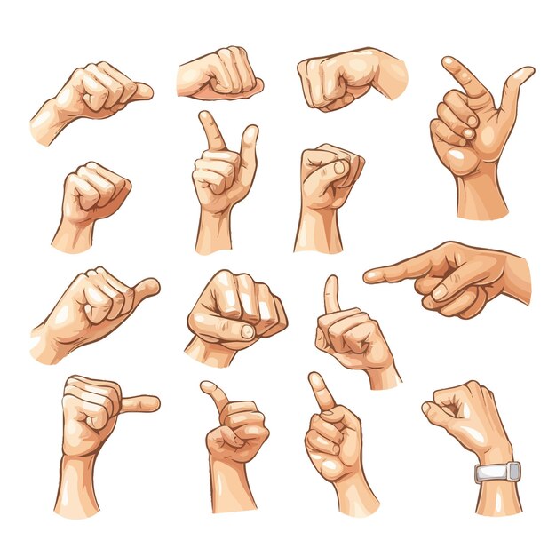 Hand gestures