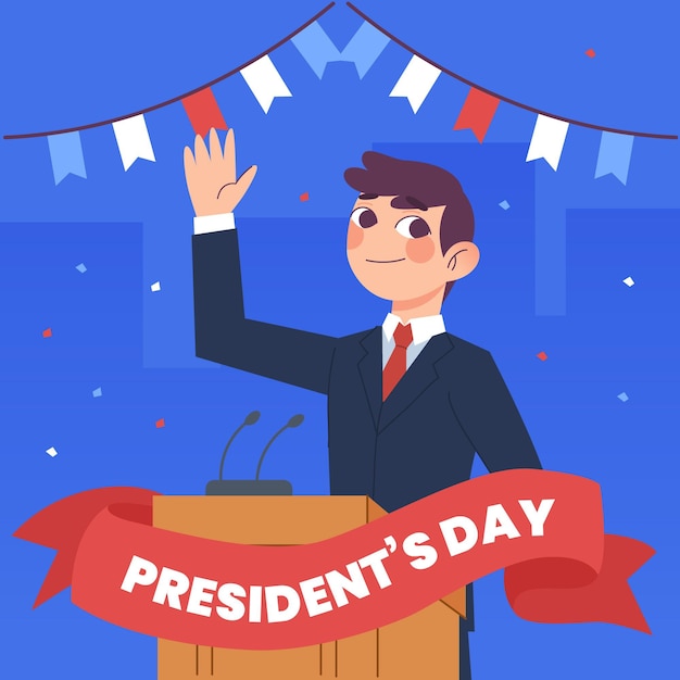 Hand getekend president's day