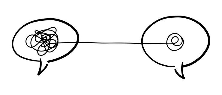Vector hand getrokken van wirwar scrawl schets abstracte krabbel vector illustratie