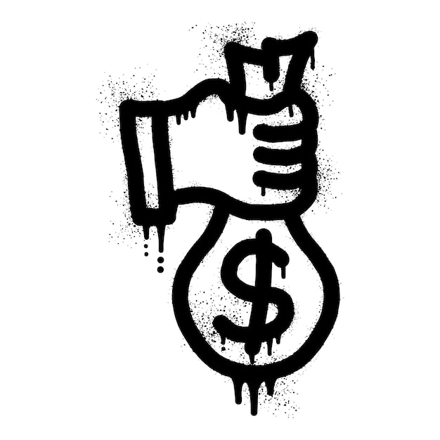 Black money online bag