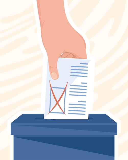 hand insert vote in hurn