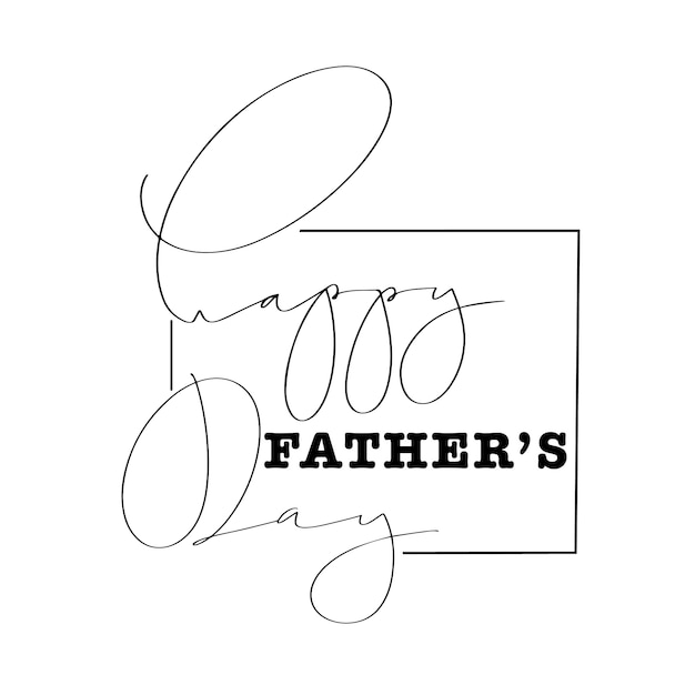 Hand lettering for Father´s Day