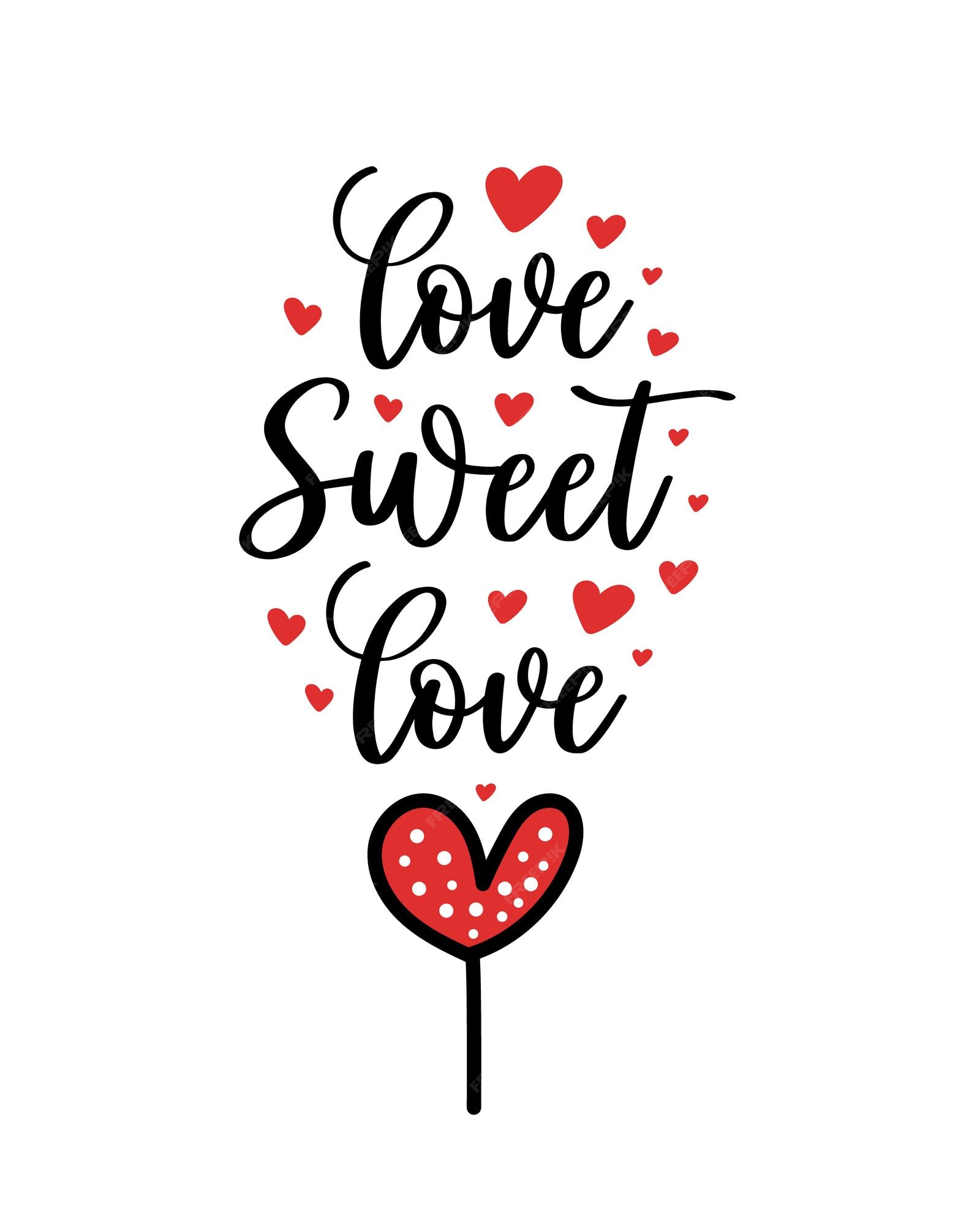 Hand lettering valentines day love my queen heart typography quotes  calligraphy valentine's day greeting card background 18862448 Vector Art at  Vecteezy