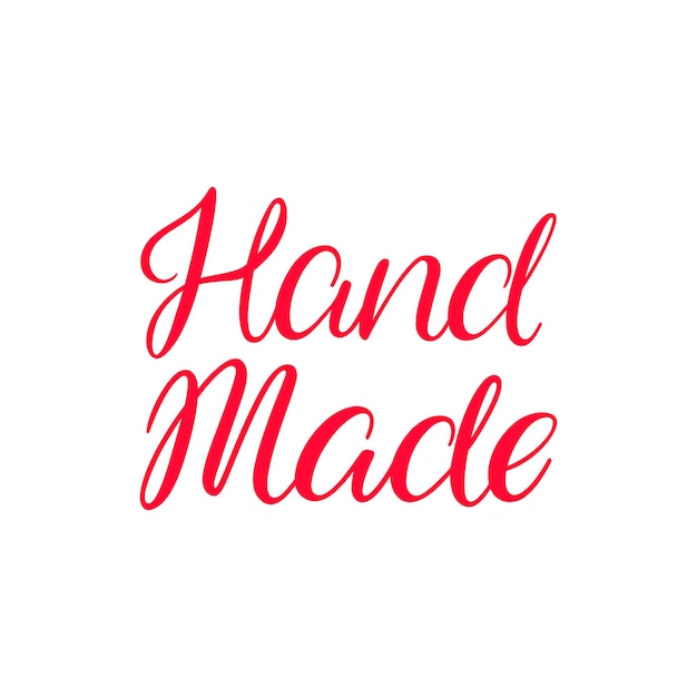 Hand made calligraphy. hand-drawn vector illustration