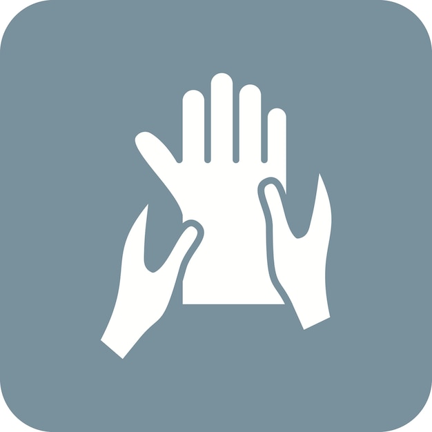 Hand Massage icon vector image Can be used for Spa