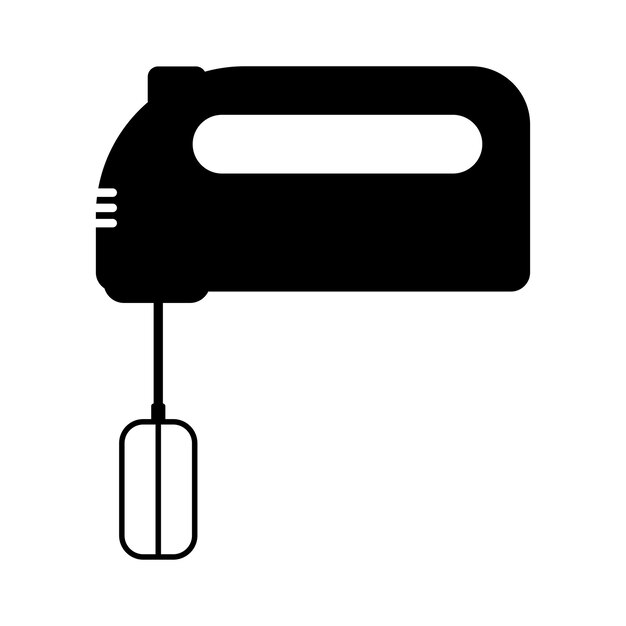 Hand mixer icon vector