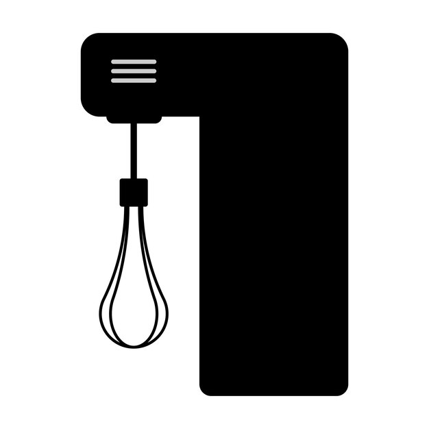 Hand mixer icon vector