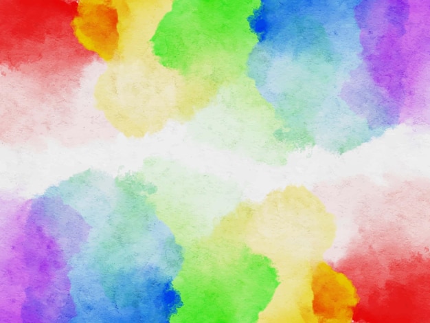 Vector hand painted abstract design watercolor background