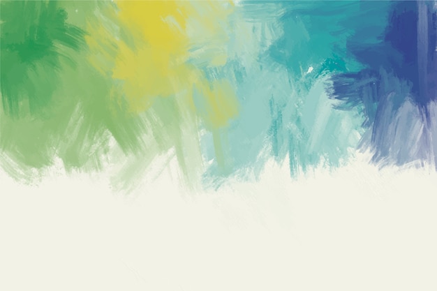 Hand painted background in colourful palette