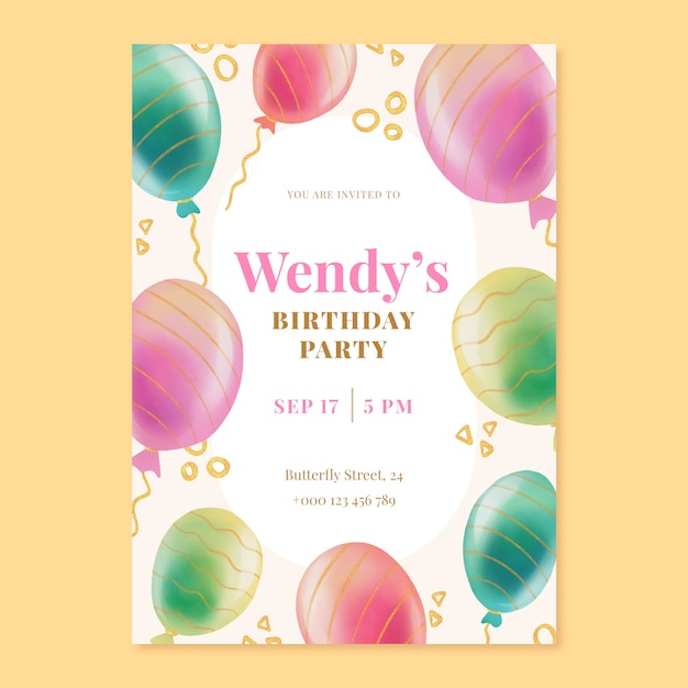 Hand painted candy pastel color poster