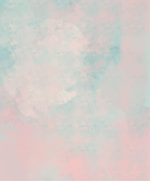 Hand painted cloud watercolor background