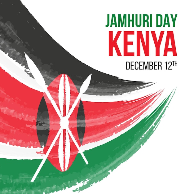 Hand painted jamhuri day