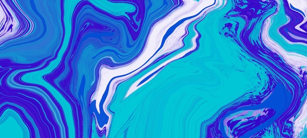 Hand painted liquid marble background