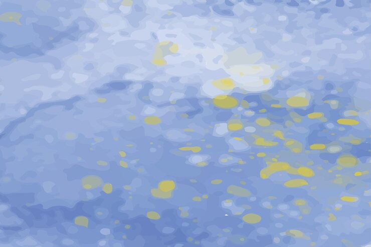 Vector hand painted watercolor abstract background