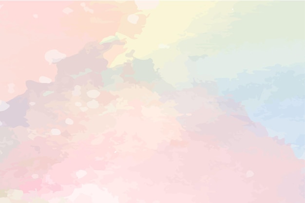 Vector hand painted watercolor abstract background
