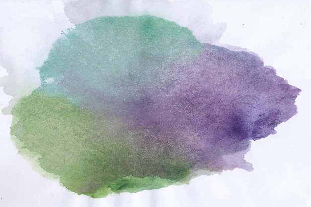 Vector hand-painted watercolor background