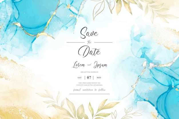 Hand Painted Watercolor Floral Background