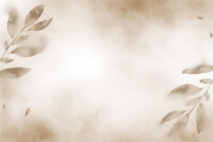 Vector hand painted watercolor sepia background beige digital paper
