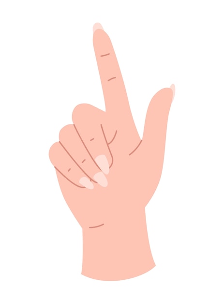 Hand pose-pictogram