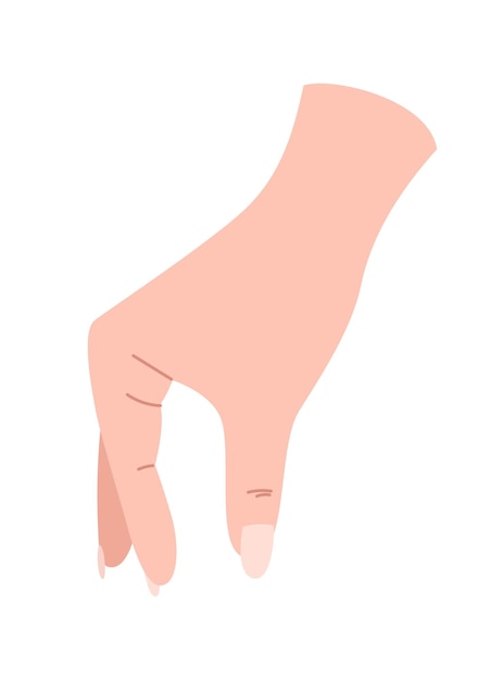 Hand pose-pictogram
