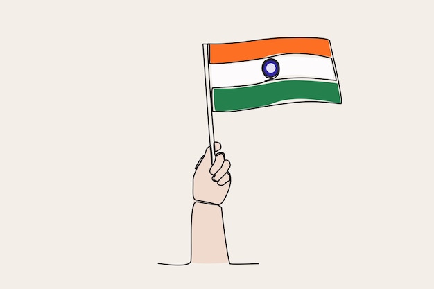 Step by Step Drawing of Independence Day | Easy Drawing of Indian Flag  Hosting for Kids - YouTube | Independence day drawing, Nature drawing for  kids, Army drawing