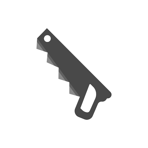 Vector hand saw icon vector design templates