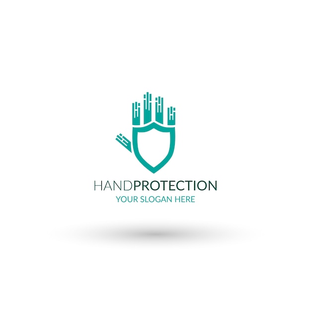 Логотип Hand Shield