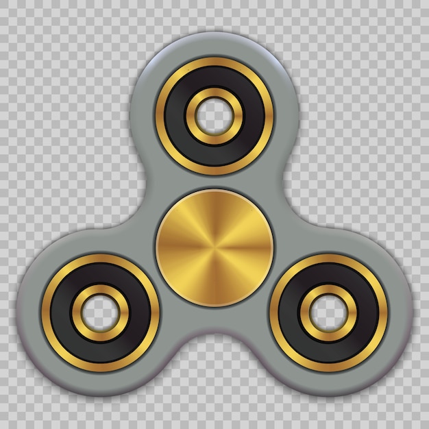 Hand spinner fidget illustratie