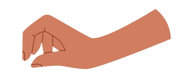 Hand Taking Gesture