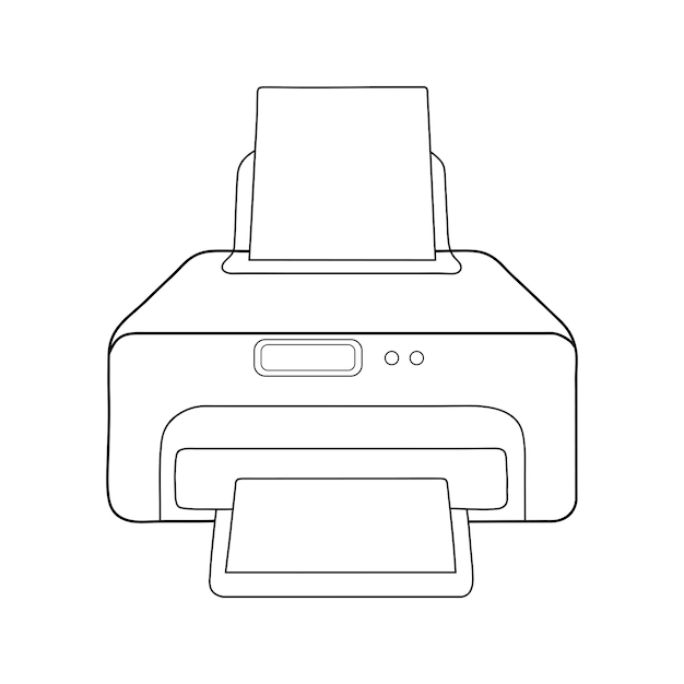 Hand teken scanner machine Technologie Vector Pack Tech Clipart Electronics Clipart Compute