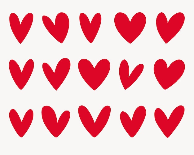 hand tekenen Endless Love Heart Design Vector achtergrond