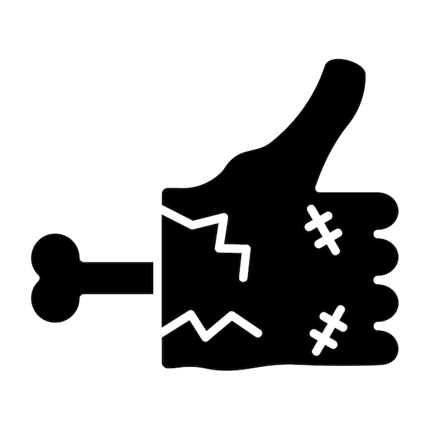 Vector hand thumbs up icon