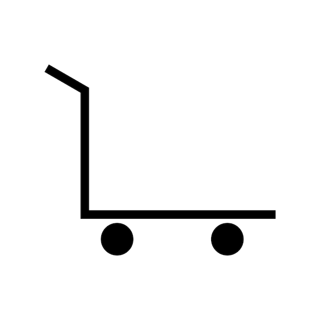 Hand truck icon