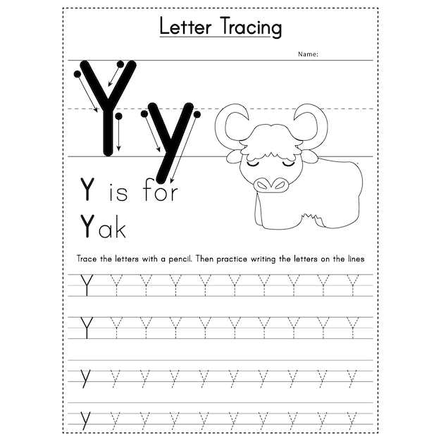 Hand writing practice workbook for kids