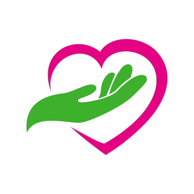 hand zorg hart logo