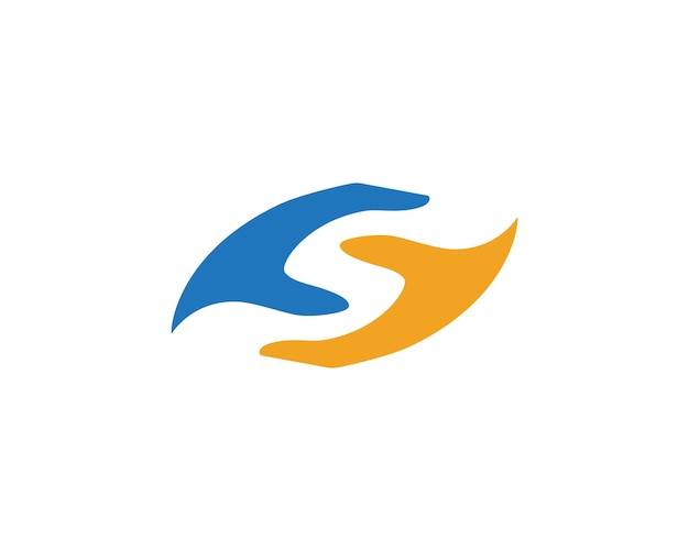 Hand zorg logo sjabloon