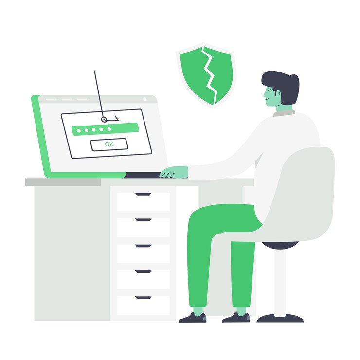 Vector handcrafted flat illustration of business presentation