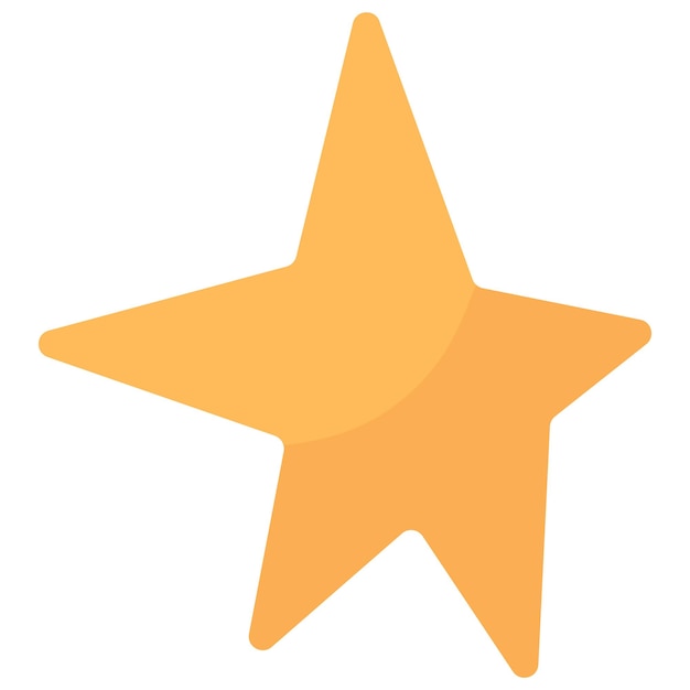 HandDrawn Star Element Vector Icon