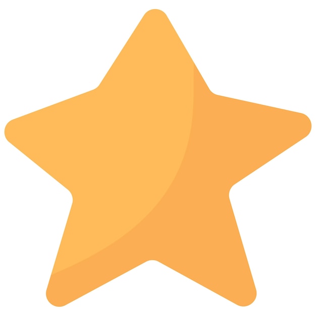 HandDrawn Star Element Vector Icon