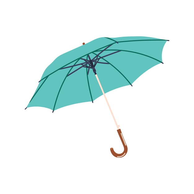 Handdrawn vector umbrella for rainy weather