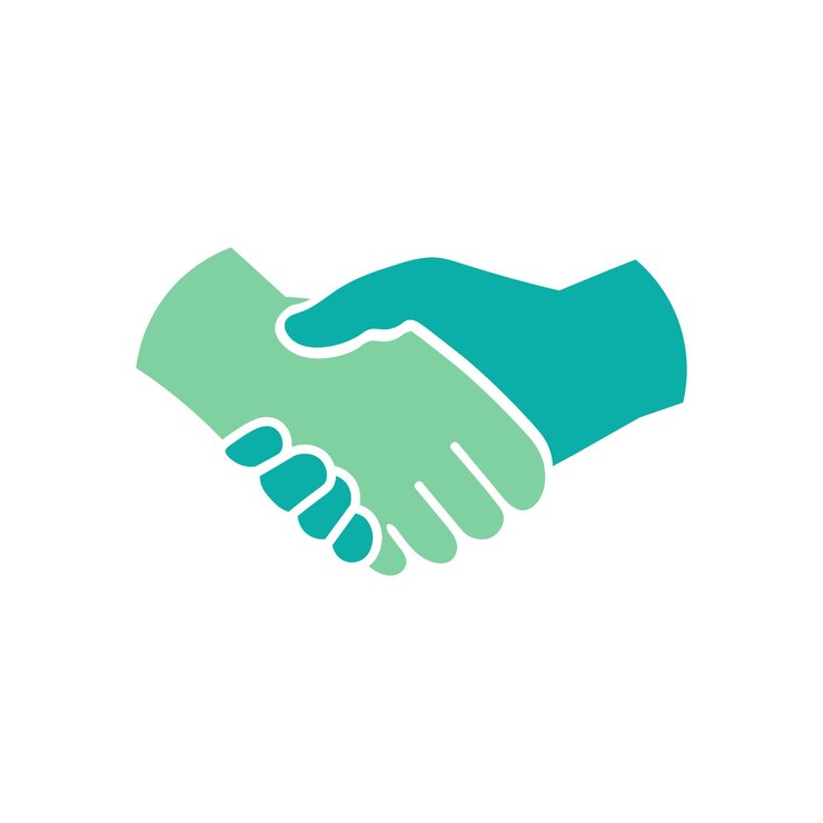 Vector handdruk pictogram vector geïsoleerd
