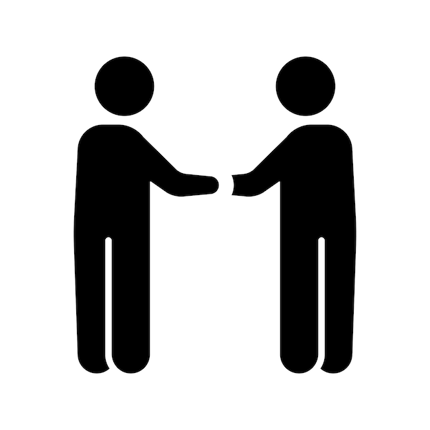 Handdruk pictogram
