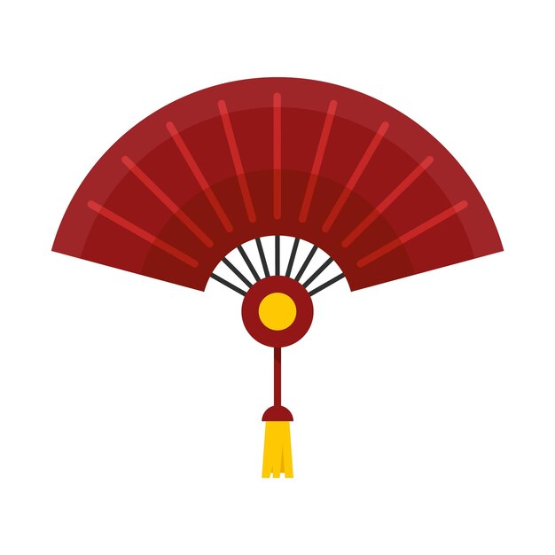 Vector handheld fan icon flat illustration of handheld fan vector icon for web design