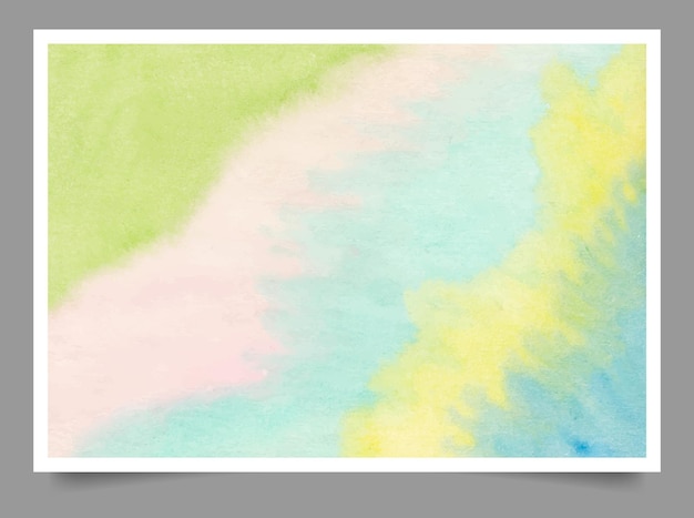 Handmade colorful watercolor textured abstract background