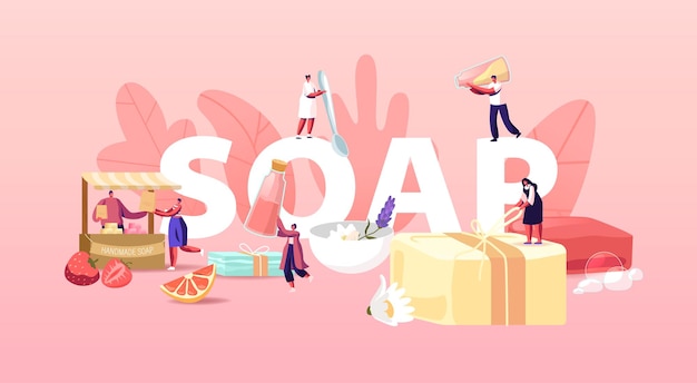 Handmade Soap illustration