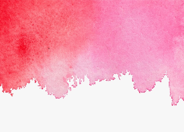 Handmade watercolor splash texture vector Background