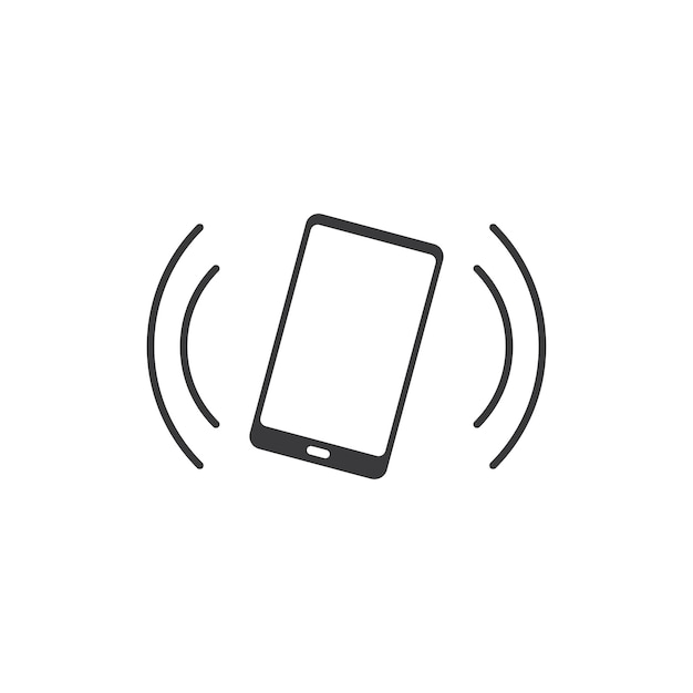 handphone icon vector illustration template