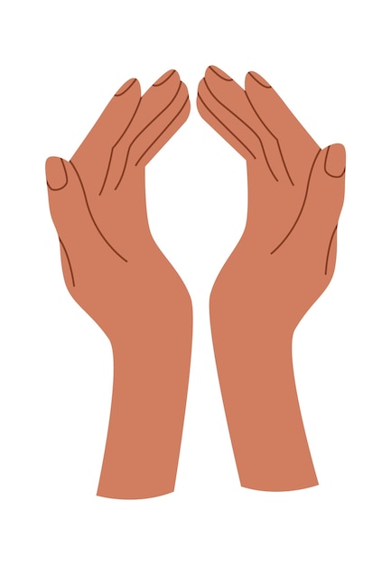 Hands Holding Gesture