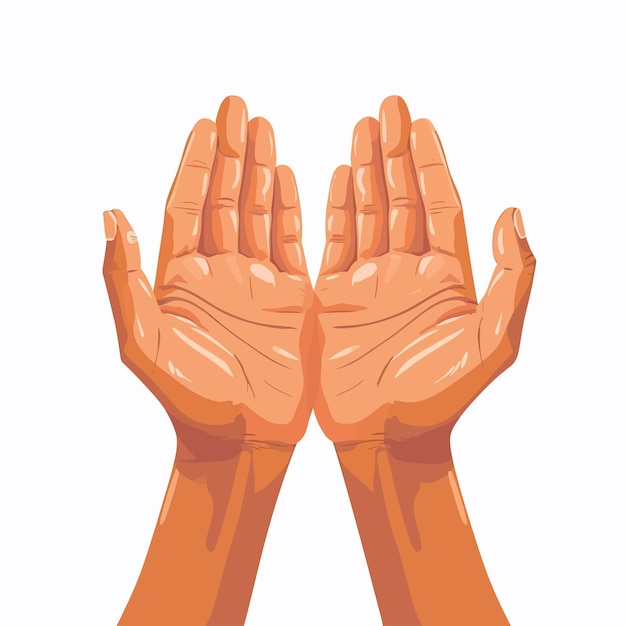 Hands_Holding_Sign_and_Symbol_Illustration